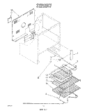 OVEN , LITERATURE AND OPTIONAL Diagram and Parts List for RE960PXVN1  Whirlpool Range