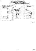 WATER SYSTEM Diagram and Parts List for LSR7233BN2  Whirlpool Washer