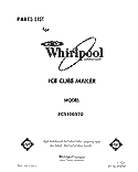 FRONT COVER Diagram and Parts List for EC5100XT0  Whirlpool Ice Maker
