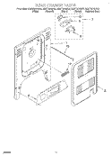 REAR CHASSIS, LIT/OPTIONAL Diagram and Parts List for KGST307GAL0  KitchenAid Range