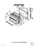 FREEZER DOOR Diagram and Parts List for 6ET18GKXWW01  Whirlpool Refrigerator