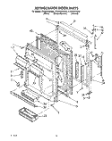 REFRIGERATOR DOOR Diagram and Parts List for ET20DKXWN00  Whirlpool Refrigerator