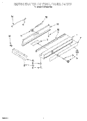 REFRIGERATOR CONTROL PANEL Diagram and Parts List for KSSS36MDX04  KitchenAid Refrigerator