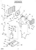 UNIT, LITERATURE Diagram and Parts List for BPAC0500AS1  KitchenAid Air Conditioner