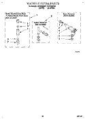 WATER SYSTEM Diagram and Parts List for LSP9355BN1  Whirlpool Washer