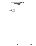 MISCELLANEOUS, OPTIONAL Diagram and Parts List for TUD5700EQ3  Estate Dishwasher