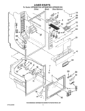 Part Location Diagram of W10311524 Whirlpool Refrigerator Air Filter
