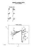 WIRING HARNESS Diagram and Parts List for LA5600XSW0  Whirlpool Washer