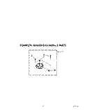 COMPLETE SEALED GAS BURNER Diagram and Parts List for SC8630EXQ2  Whirlpool Cooktop
