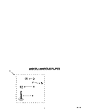 MISCELLANEOUS Diagram and Parts List for LST9355AN0  Whirlpool Washer