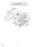CONTROL SECTION, LIT/OPTIONAL Diagram and Parts List for B4157X0  Roper Range