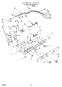 CONTROL, LIT/OPTIONAL Diagram and Parts List for 3XARG496WP02  Whirlpool Refrigerator