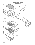 Part Location Diagram of 938552 Whirlpool Trim, Shelf