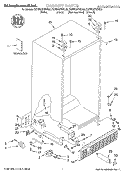 Part Location Diagram of LIT2200279 Whirlpool Service & Wiring Sheet