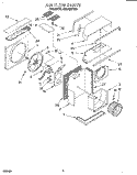 Part Location Diagram of 1160762 Whirlpool SEAL-CABNT