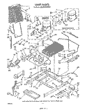 UNIT Diagram and Parts List for ED26SSXRWR0  Whirlpool Refrigerator