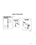 WATER SYSTEM Diagram and Parts List for 6LA6300XYW0  Whirlpool Washer