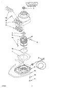 SECTION Diagram and Parts List for KSB5BU0  KitchenAid Blender
