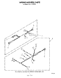 Part Location Diagram of 690055 Whirlpool Harness, Lower Wiring