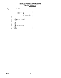 MISCELLANEOUS, LIT/OPTIONAL Diagram and Parts List for TAWB600DQ0  Estate Washer