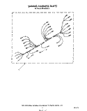 WIRING HARNESS Diagram and Parts List for RB100PXV0  Whirlpool Wall Oven