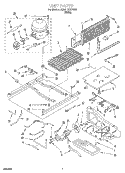Part Location Diagram of 2152822 Whirlpool SLEEVE