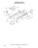 CONSOLE Diagram and Parts List for CA2751XSW0  Whirlpool Washer