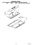 CONTROL PARTS Diagram and Parts List for KSCS25FSMS01  KitchenAid Refrigerator