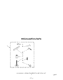 MISCELLANEOUS Diagram and Parts List for KAWE850VAL1  KitchenAid Washer