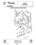 SECTION Diagram and Parts List for AD0302XS2  Whirlpool Dehumidifier