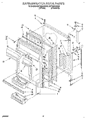 REFRIGERATOR DOOR Diagram and Parts List for 6ET18DKXAW01  Whirlpool Refrigerator