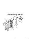 MICROWAVE CONTROL PANEL Diagram and Parts List for KEMS376TWH2  KitchenAid Microwave Oven Combo