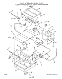 BROILER AND OVEN BURNER Diagram and Parts List for 1885W3A  Roper Range