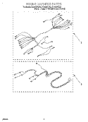 SECTION Diagram and Parts List for RC8646XDB2  Whirlpool Cooktop