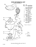 Part Location Diagram of 9707944 Whirlpool Beater, Flat (Coated, White)