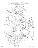 OVEN BODY Diagram and Parts List for 1347^0A  Whirlpool Range