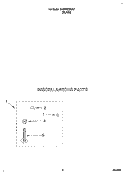 MISCELLANEOUS Diagram and Parts List for KAWE679BBL1  KitchenAid Washer