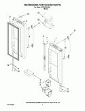 Part Location Diagram of W10169347 Whirlpool HOLDER-BEV