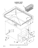 SECTION Diagram and Parts List for EH18EFXPW5  Whirlpool Freezer