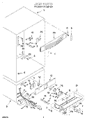 LINER Diagram and Parts List for KBLC36MHS01  KitchenAid Refrigerator