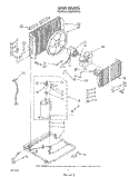 UNIT Diagram and Parts List for ACM102XX0  Whirlpool Air Conditioner