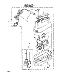 SECTION Diagram and Parts List for KHM3WH  KitchenAid Mixer