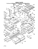 Part Location Diagram of LIT2160774 Whirlpool Service & Wiring Sheet