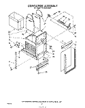 CONTAINER ASSEMBLY Diagram and Parts List for TU4000XMP0  Whirlpool Trash Compactor