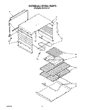 LIT/OPTIONAL Diagram and Parts List for RF0100XRW7  Whirlpool Range