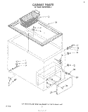 SECTION Diagram and Parts List for EH230FXKN0  Whirlpool Freezer