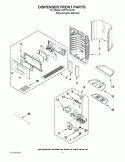 Part Location Diagram of W10353562 Whirlpool SEPARATOR