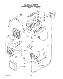 Part Location Diagram of LIT2149928 Whirlpool Service & Wiring Sheet