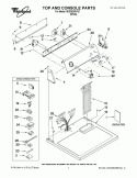 Part Location Diagram of W10186123 Whirlpool HARNS-WIRE