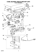 Part Location Diagram of 9706814 Whirlpool Screen, Vent